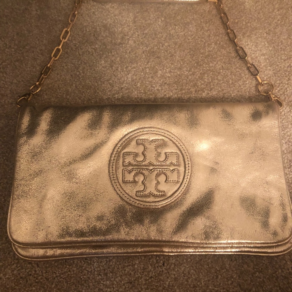 Tory Burch reva flap evening bag